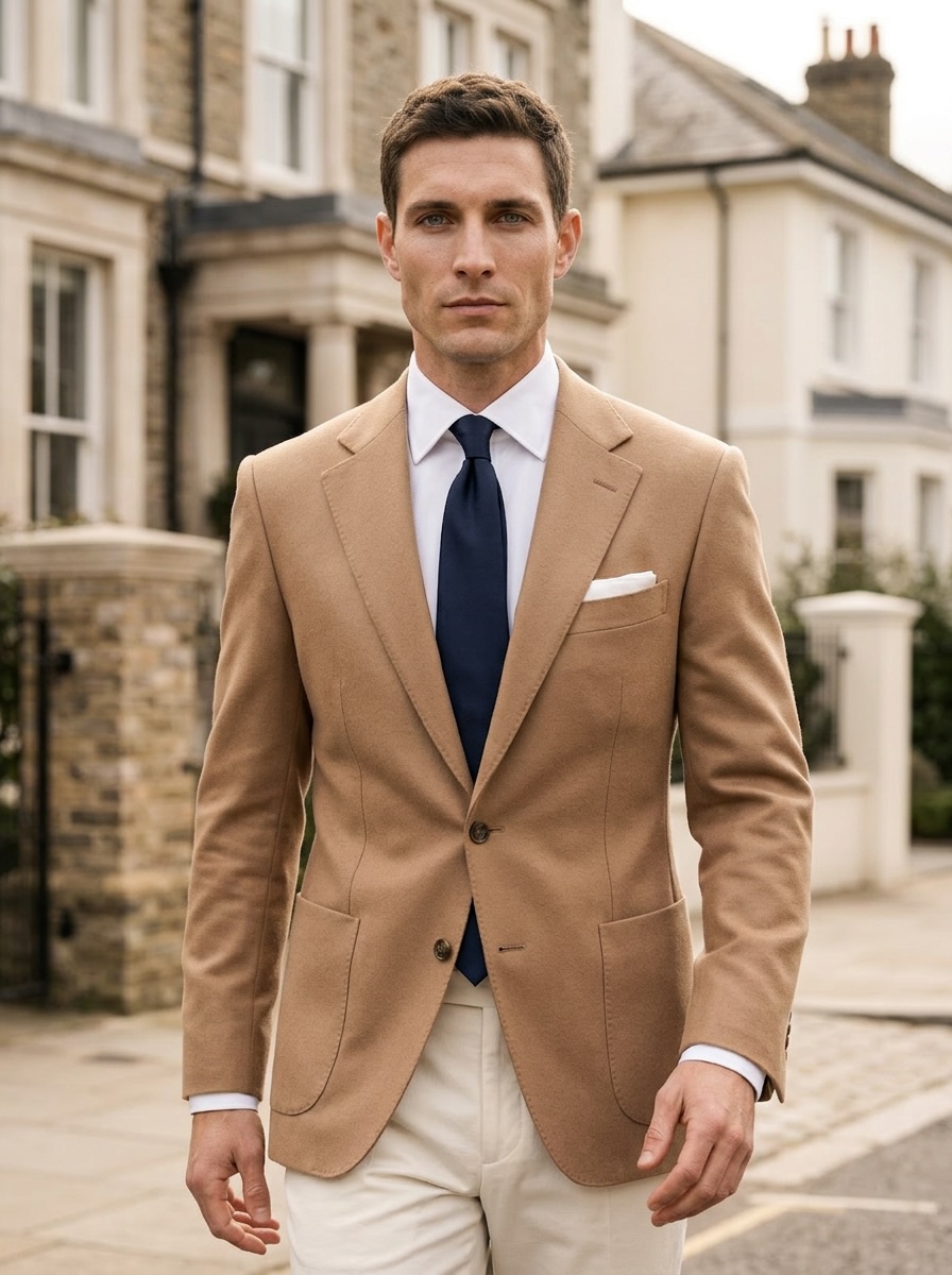 Classic old money style ensemble