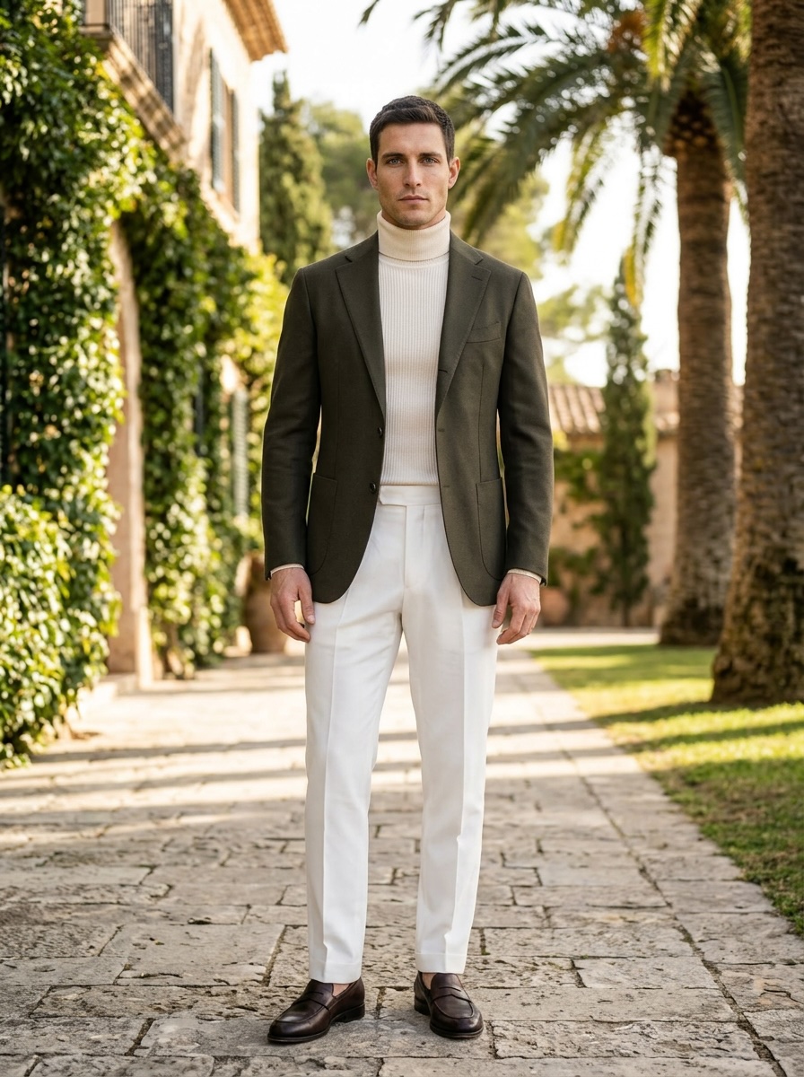 Refined old money wardrobe